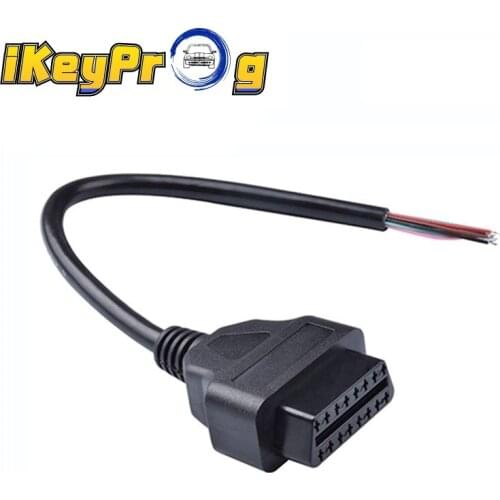 16Pin Female Extension OBD2 Opening Cable OBD II Female Converter OBD2 Male Cable Car Diagnostic Interface Connector