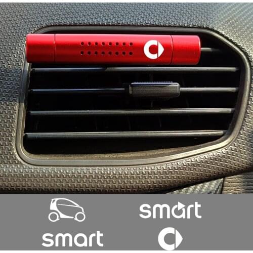 Car Aromatherapy For Benz Smart Fortwo 451 453 II coupe Roadster coupe cabrio Car Air Freshener Outlet Aromatherapy Clip Sticks