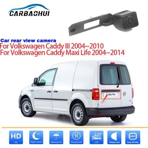 Car Camera For Volkswagen VW Caddy Maxi Life 2004~2014 Car Reversing Parking Camera HD Night Vision Backup RCA