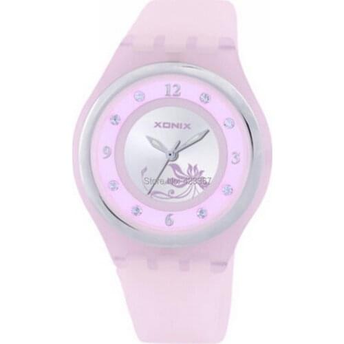 Womens Fashion Watches Quartz Waterproof 50m Analog Back Light Girls Sports Dress watch Swim watch Relogios Femininos