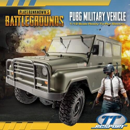 TTRCSport 1:12 2.4G RTR Electric Military Vehicle RC Truck Model Toy