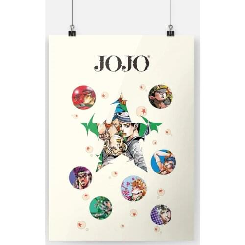 Prints Home Decor Jojo S Bizarre Canvas Painting Wall Art Famous Anime Character Modern Modular Picture Living Room Poster Frame