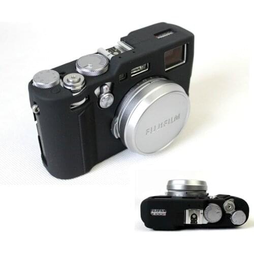 Soft Silicone Rubber Camera Protective Body Cover Case Skin For Fujifilm X100F Silicone Camera Bag Lens Bag Neoprene