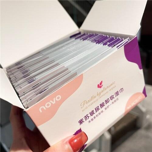 30PCS/BOX Disposable Makeup Remover Wipes Facial Cleanser Deep Cleaning Soft Skin Care Facial Cleansing Wet Wipes Cotton Tissue