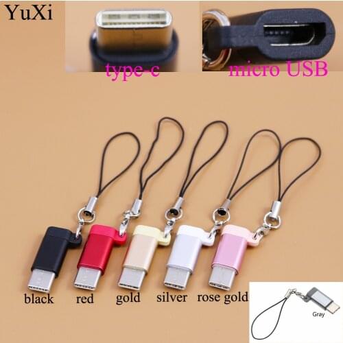 YuXi USB 3.1 Type-C Adapter Male to Micro USB Female Type C Converter Connector For Mobile Phone