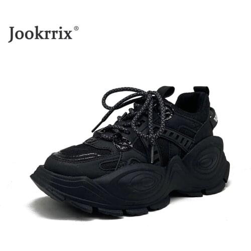 Women Casual Shoes 2021 Autumn Fashion Sports Sneaker Brand Running Tennis Trainers Breathable Increasing Thick Sole Platform