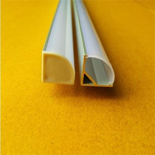 2.5m/pcs 30pcs/lot Free shipping 2500mmX16mmX16mm New led aluminum profile With Cover For Cupboard Lighting Indoor Decoration