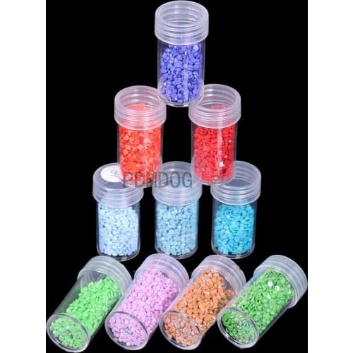 20/30/60/200 Bottles Diamond Painting Accessories Container Bottles Diamond Painting Tools Crystal Bead Storage jar