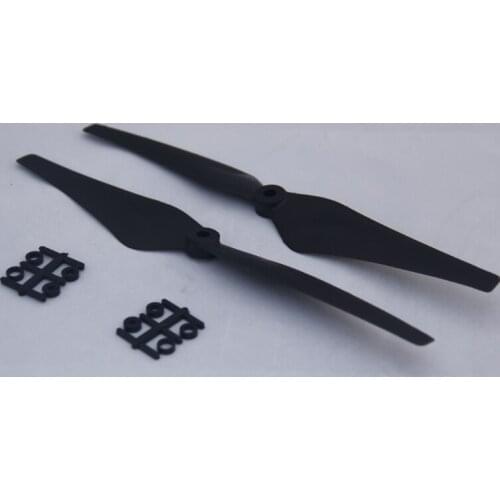 5 Pair/Lot 9443 9443R CW CCW MultiCopter Nylon Propeller Phantom Propeller with Hole Adapter Black White