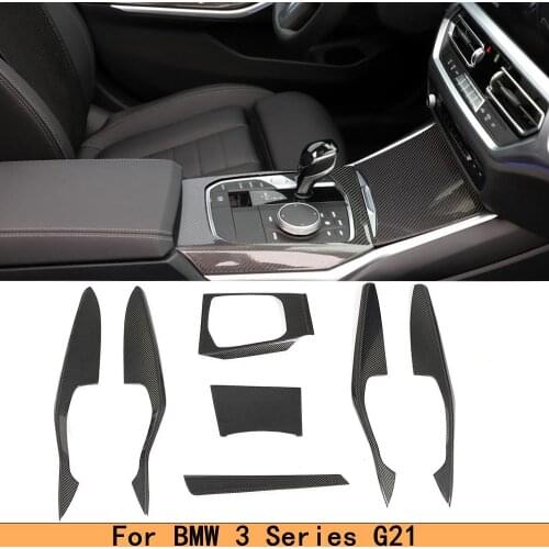 For G20 G21 Carbon Fiber Interior Dashboard Trim for BMW New 3 Series 320 330 340 Left Hand Drive Only 2019 UP