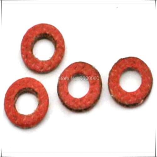 M2*5mm(OD)*0.5mm(Thickness) Red Steel Paper Insulation Spacer Gasket Washer 1000pcs/lot