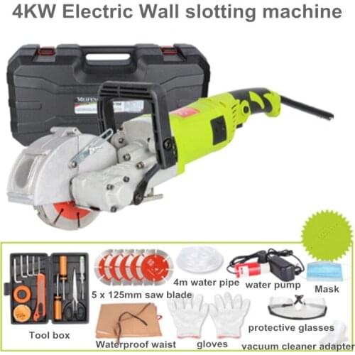 Multifunction Wall Groove Cutting Machine Wall Groove Chaser Machine For Brick & Granite Marble