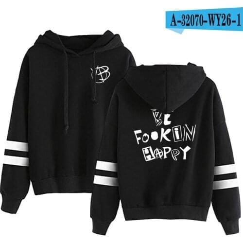 Yungblud Singer Logo With parallel bars Sleeves men/womens Hoodies Sweatshirt 2020 Fashion Sweatshirt Hip Hop Oversized hoodie