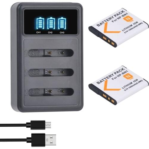 NP-BN1 1200mAh NPBN1 Battery for Sony Cyber-Shot DSC S750 DSC S780 W630 TX5 W310 T99