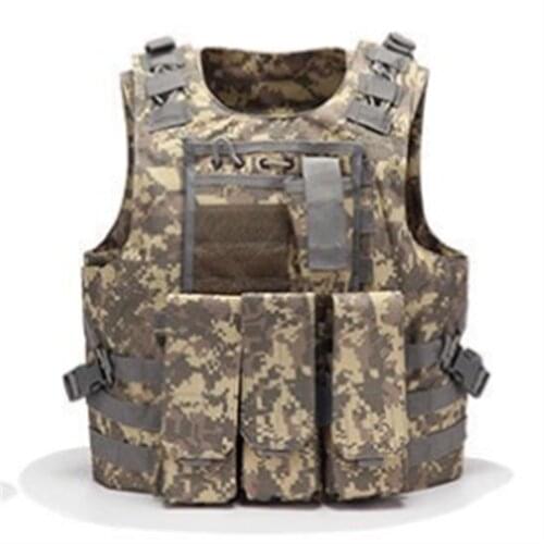 Hunting Molle Vest Military Soldier Tactical Vest Army CS Jungle Camouflage Combat Assault Plate Carrier Shooting Vest