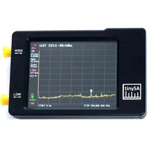 Original TinySA Handheld tiny Spectrum analyzer 2.8" TFT display MF/HF/VHF UHF with battery