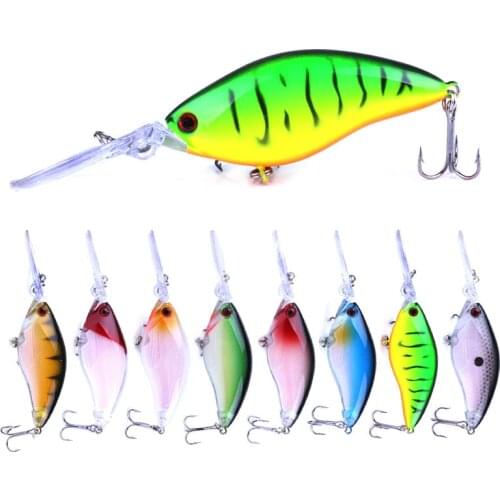Floating Deep Diving Crankbait Fishing Lures 17.8g/10.5cm Lifelike Wobblers 3D Eyes isca artificial for Fishing