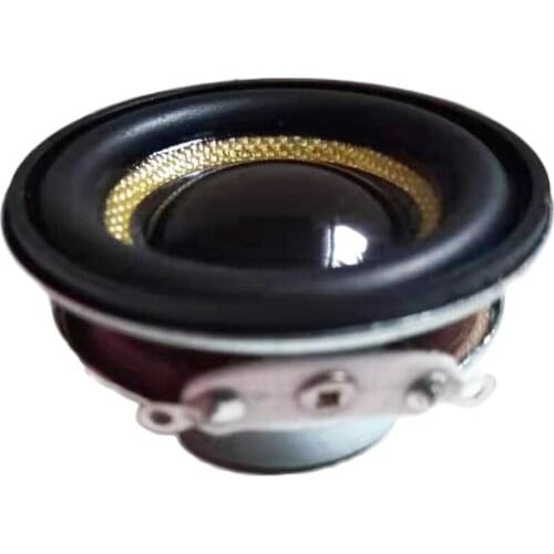 2pcs 1.5 Inch 40 MM Glass Fibre Waterproof Full Range Speaker 4 8 Ohm 5 W Loudspeaker Refitting Unit For Amplifier Home Theater