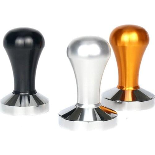 Stainless Steel Coffee Tamper Powder Press Coffee Press Tamper 51mm Espresso Tamper Pressure Coffee Machine Accessories WY71813