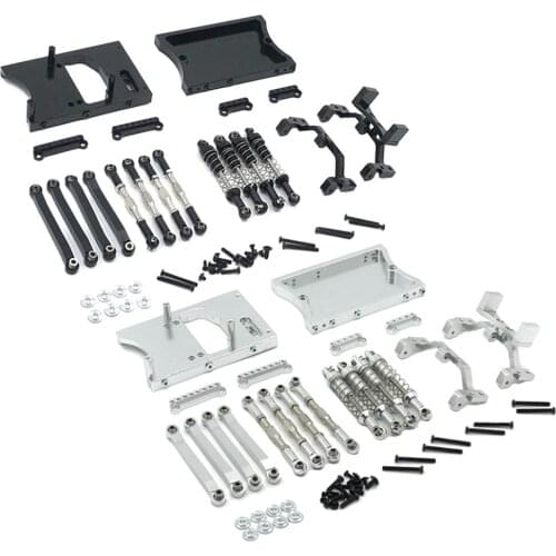 RC Alloy Chassis Pull Rods Replacements for MN45K MN99 Model Buggy Trucks
