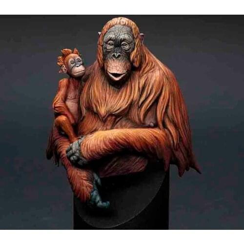 Self-assembled New Unassembled 1/10 ancient man bust Resin Figure Unpainted Model Kit