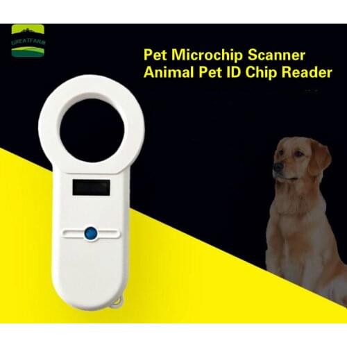DOG Microchip Scanner FDX-B Animal Pet ID Reader Chip Rransponder USB RFID Handheld Cats Identification Clip Scanner 2021 NEW