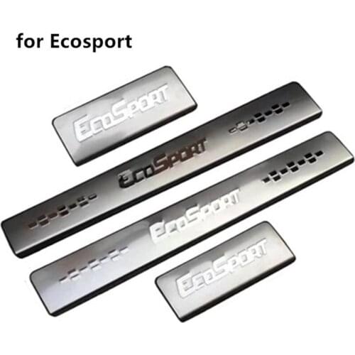 Car styling For Ford Ecosport 2013-2018 Auto parts Stainless Steel Scuff Plate/Door Sill Door Sill scuff plate door sill