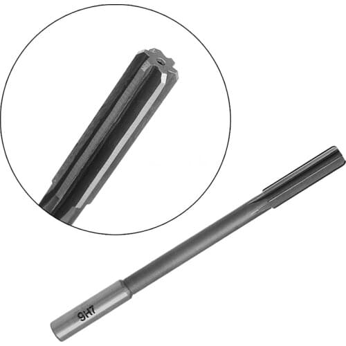 9mm HSS Straight Shank Chucking Reamer Machine Reamer Milling Cutter Tool