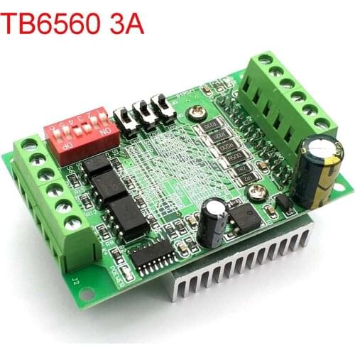 TB6560 3A STEPPER Motor DRIVER Board CNC Single Axis Controller Module 10 Files Motor Drives