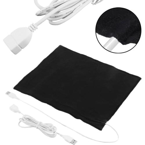 High Quality Electric Heating Pad 5V USB Electric Cloth Heater Pad Heating Element for Pet Belt Warmer 35-50 Centigrade Hot