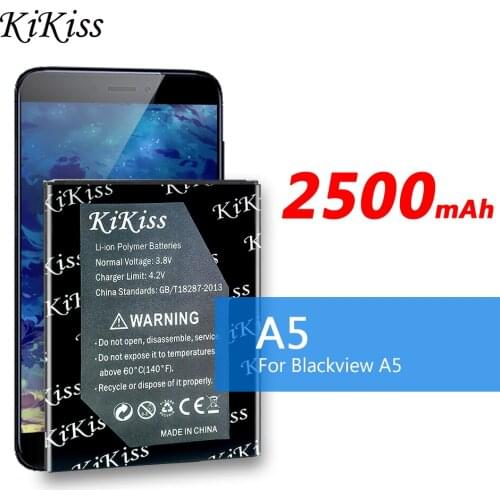 For Blackview A5 Battery 2500mAh Back Up Battery Replacement for Blackview A5 a 5 Smart Phone Batteries