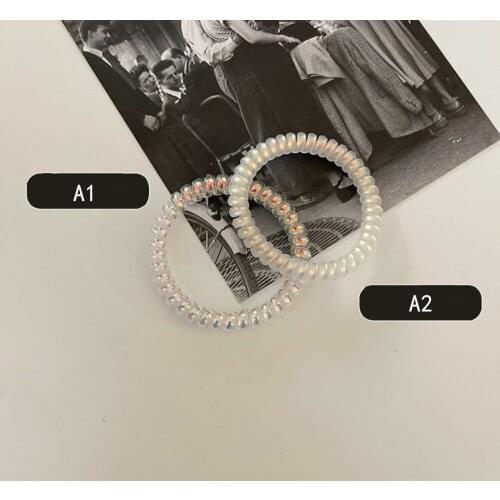 1PC girl rubber band headdress Headband anti-telephone line hair ring female Korean version hair band rope hair accessories