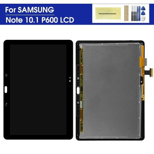 10.1'' LCD For Samsung GALAXY Note P600 SM-P600 P605 Display Touch Screen Digitizer Sensors Assembly Replacement P600 LCD
