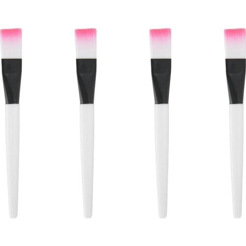 4Pcs Facial Mask Brush Face Eyes Makeup Cosmetic Beauty Soft Concealer Brush Women Skin Face Care for Girl