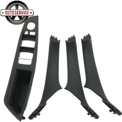 51417225857 ABS RHD Inner Door Panel Handle Pull Trim Cover For BMW 5 Series F10 F11 LCI 2016 2017 2013 51417225872 51417225849