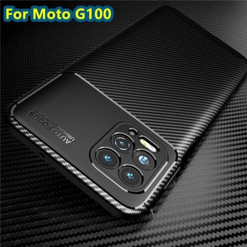 For Cover Motorola Moto G100 Case For Moto G100 Edge S Capas Phone Back TPU Shockproof Bumper Soft For Fundas Moto G100 Cover