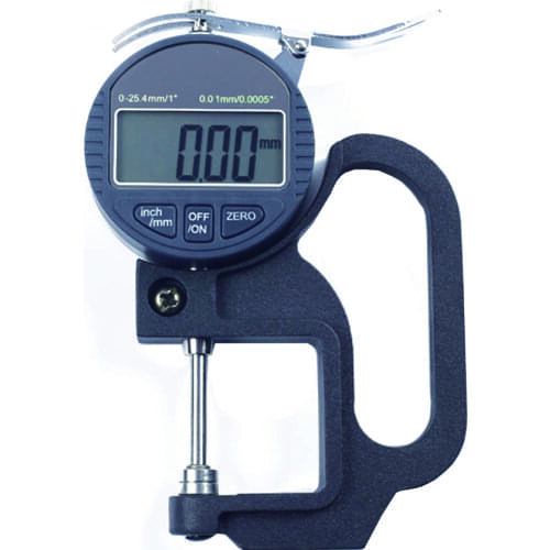 0-10mm/25mm LCD Screen Electronic Measuring Tool 0.01mm Handheld Portable For Leather Paper Percentage Thickness Gauge Meter