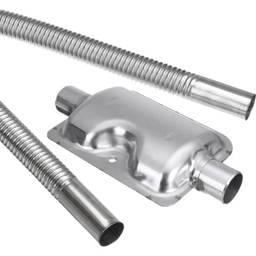 Exhaust Pipe Silencer Muffler Kit Screws for Parking Air Heater