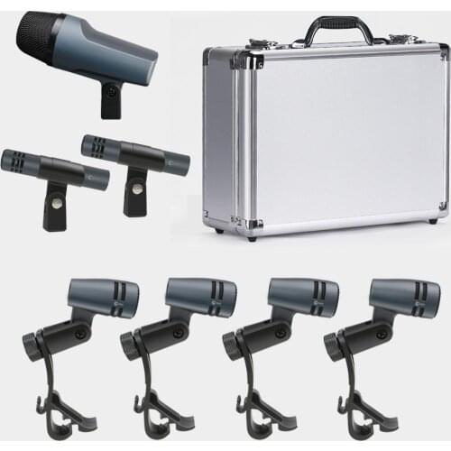 High quality 1 piece E602 2 pcs E614 4 pieces E604 professional drum microphone set E600 drum set microphones kit