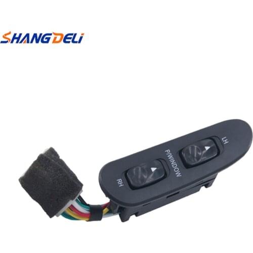 Power Window Control Switch Window Lifter Button Switch for Hyundai H-100 Van 1993-2004 93691-43600