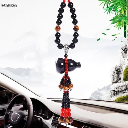 Car pendant car interior trim mens ladies car gourd hanging ornaments rearview mirror pendant CD50 Q02