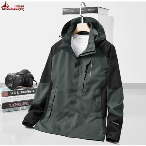 Plus Size 6XL 7XL 8XL Outdoor Men`s Streetwear Waterproof Bomber Jackets Harajuku Women Windbreaker Hooded Coats Men Clothing