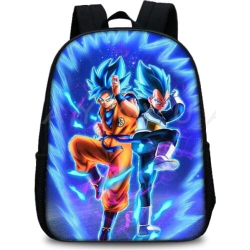 GOKU Print Children School Bags Orthopedic Backpack Kids School Boys Girls Mochila Infantil Catoon Bags