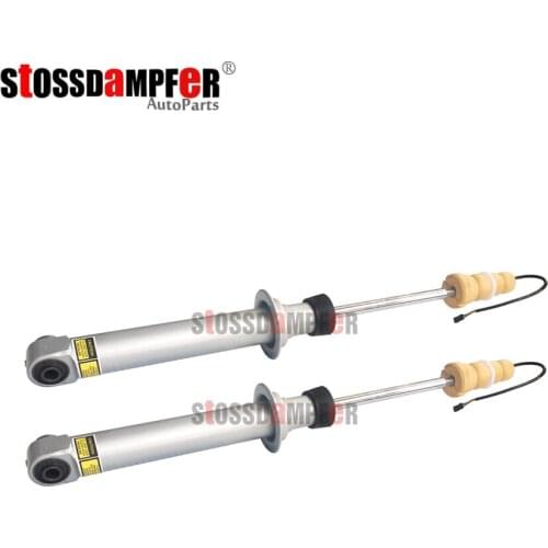 StOSSDaMPFeR 2PCS Suspesnion Spring Strut Rear Shock Absorber With EDC Fit BMW 7er E65 E66 730d 33526767116 3352676711515