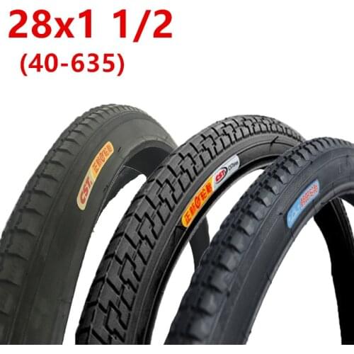 28 inch Bike Tire 28x1 1/2 Old Style 28 Inch Bicycle Tire Cycling Tires 28" 40-635 For Traditional Old Style Bicycle 28*1 1/2