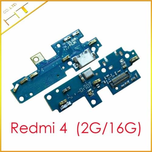 10pcs for Xiaomi Redmi 4 2G 16G version USB Charger Charging Port Ribbon Flex Cable Micro USB Dock Connector for Redmi4
