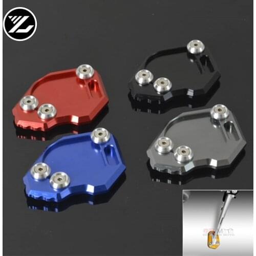 Motorcycle Accessories for BMW F800GS F650 F700GS Modified CNC Side Stick Stand Plaat Vergroten Extension Foot Pad