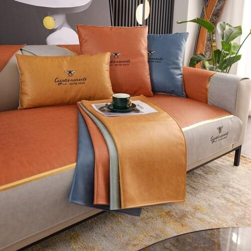 Waterproof Sofa Cover Slip Resistant Slipcover Seat European Couch Cover Sofa Towel for Living Room Decor