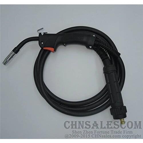 CHNsalescom MB-15AK MIG/MAG Welding Torch 3 Metre 9.85 Feet Euro Central Connector KZ-2