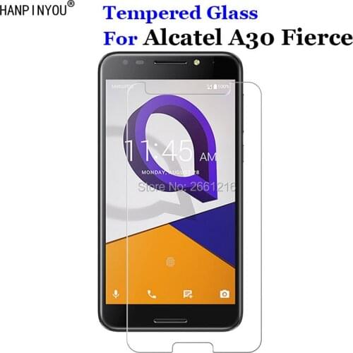 For Alcatel A30Fierce Tempered Glass 9H 2.5D Premium Screen Protector Film For Alcatel A30 Fierce 5049Z 5.5"